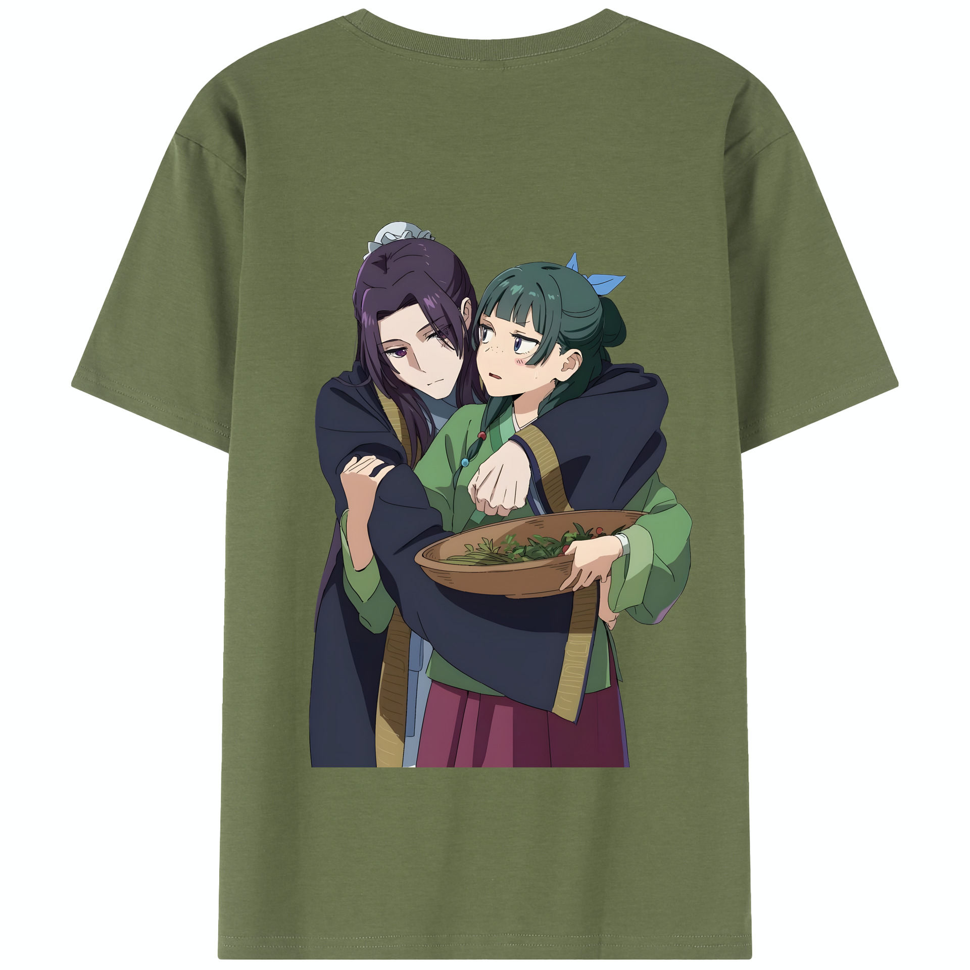（画像用） 薬屋のひとりごと The Apothecary Diaries 綿100％半袖Tシャツ（背面プリント）